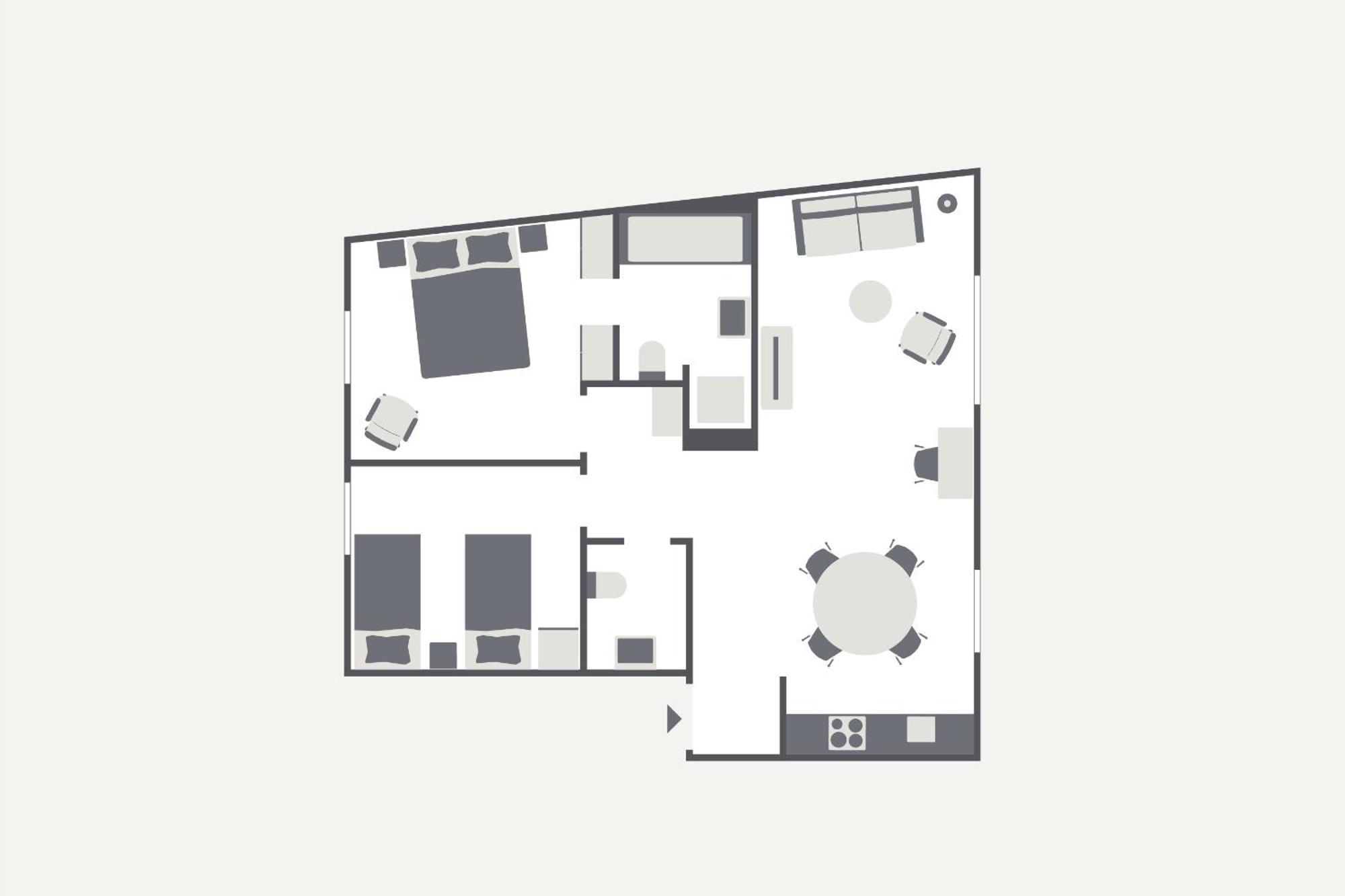 Ema House Serviced Apartments Superior Unterstrass Zurique Quarto foto